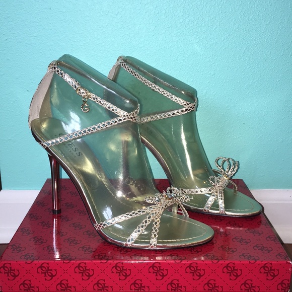 Guess by Marciano Shoes - GUESS Gold Stilettos